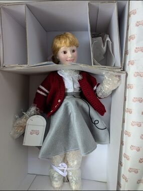 Princeton Gallery Rock 'n Roll Doll Collection Cindy at the Hop 12in Porcelain